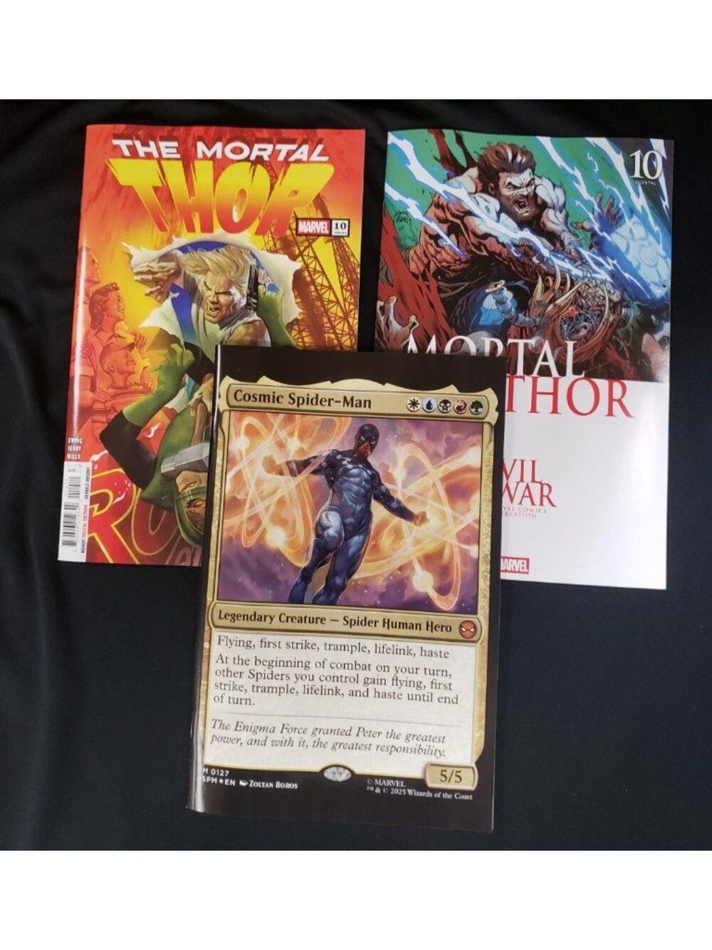 Mortal Thor #10 Variant Set A B C MTG Civil War Boros Stegman Alex Ross VF/NM